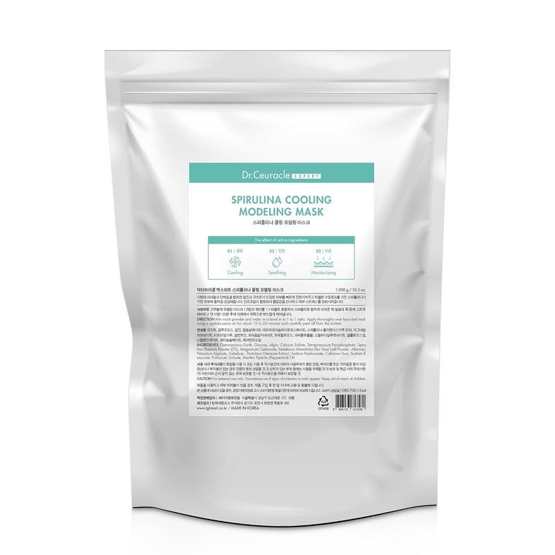 leegeehaam DrCeuracle Expert Spirulina Cooling Modeling Mask 1000g  3524 oz
