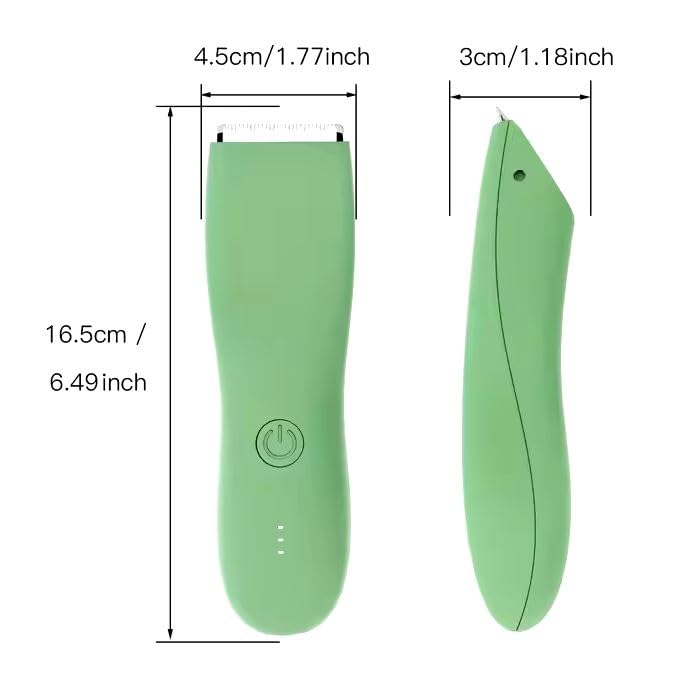 Seadra USBC Charging Electric Razor Shavers IPX7 Waterproof Ball Trimmer Ceramic Blade Groin Hair Trimmer for Men Women - Image 5