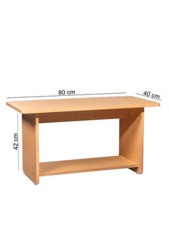 AFT Versatile Coffee Tables / Center table for Sofas: Stylish Storage Solutions for a Clutter-Free Living Room. Ideal for serving snacks, displaying decor, or as a footrest. (Golden Beige oak -brown family) Arfan  - Image 3