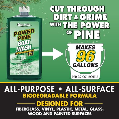 STAR BRITE Power Pine Boat Wash Super Concentrate - Makes 96 Gallons - 32 OZ (093732) - Image 3