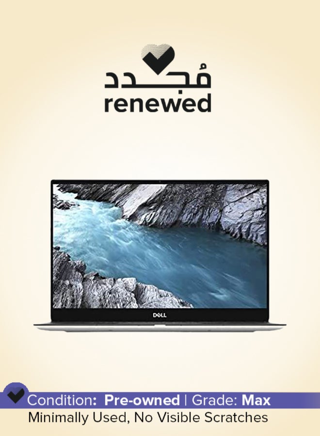 DELL Renewed - XPS 13-XPS-1250-SLR Laptop With 13.3-Inch Display, Intel Core i5 Processor/8th Gen/8GB RAM/256GB SSD/Intel UHD Graphics 620 With English/Arabic Keyboard Silver - Image 1