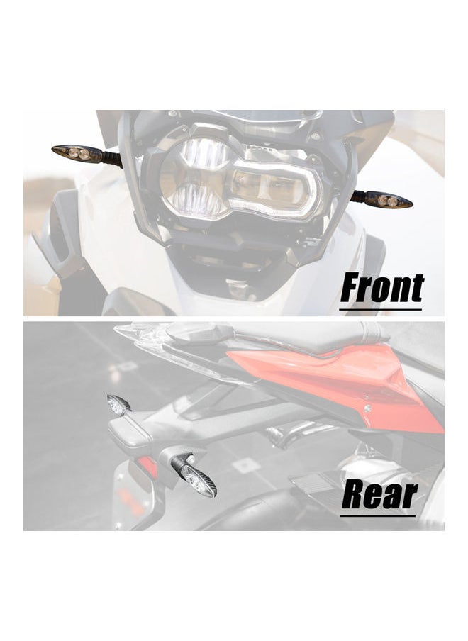 NIBEMINENT 1-Pair LED Turn Signals Indicators for BMW Motorcycles  - Image 5