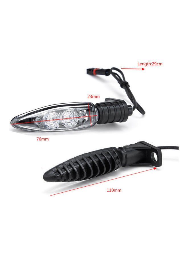 NIBEMINENT 1-Pair LED Turn Signals Indicators for BMW Motorcycles  - Image 4