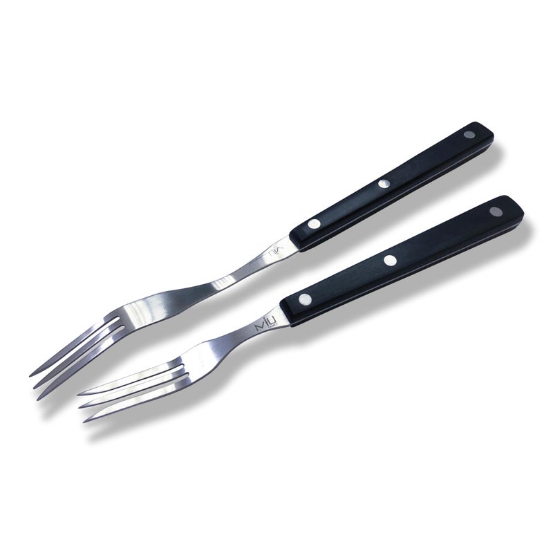 WALLFARM Granny Fork 10" 3-Tine - Pro-Grade Stainless Steel - Heat-Resistant BBQ Meat Fork - Ideal for Serving, Cooking, Turning, Roasting, Shredding, Barbecue - Image 4