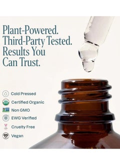 Cliganic Organic Castor Oil 8oz/240ml, For Eyelashes, Eyebrows, Hair & Skin  - Image 4