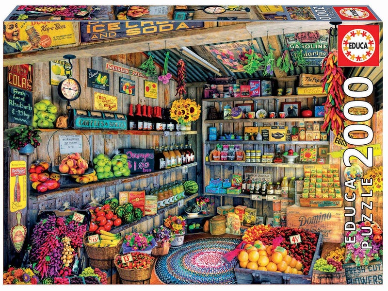 Educa Childrens 2000 The Farmers Market Puzzle - Image 2