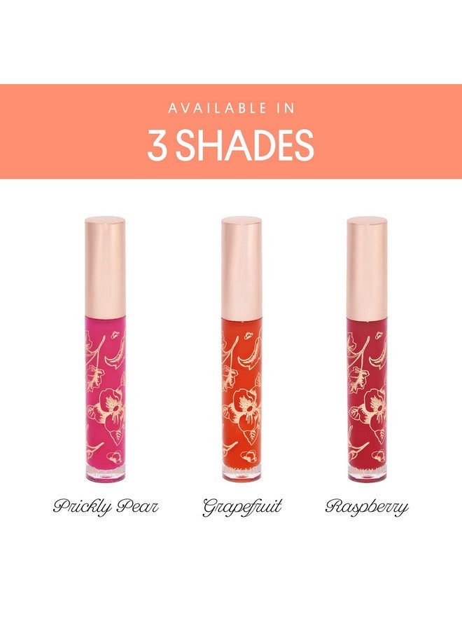 وينكي لوكس ملمع شفاه فاكهي Ph Lip Stain غير لزج ملمع شفاه ملون زيت الشفاه ملمع شفاه لذيذ فروت زيت الجوجوبا للترطيب واللمعان الجريب فروت - Image 5