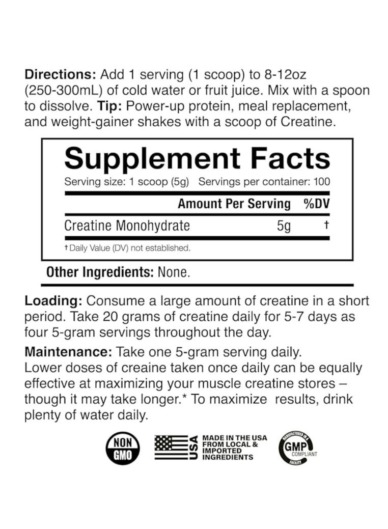 Jnx Sports The Curse Creatine Monohydrate Powder 500g