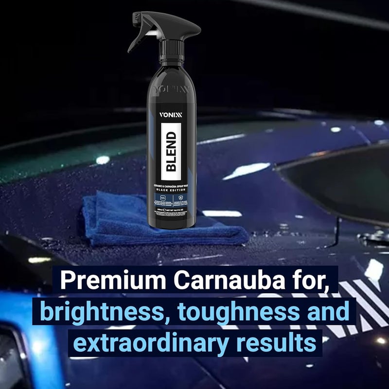 Vonixx Wax Blend Carnaúba مع السيليكا، الإصدار الجديد، 500 مل - Image 4