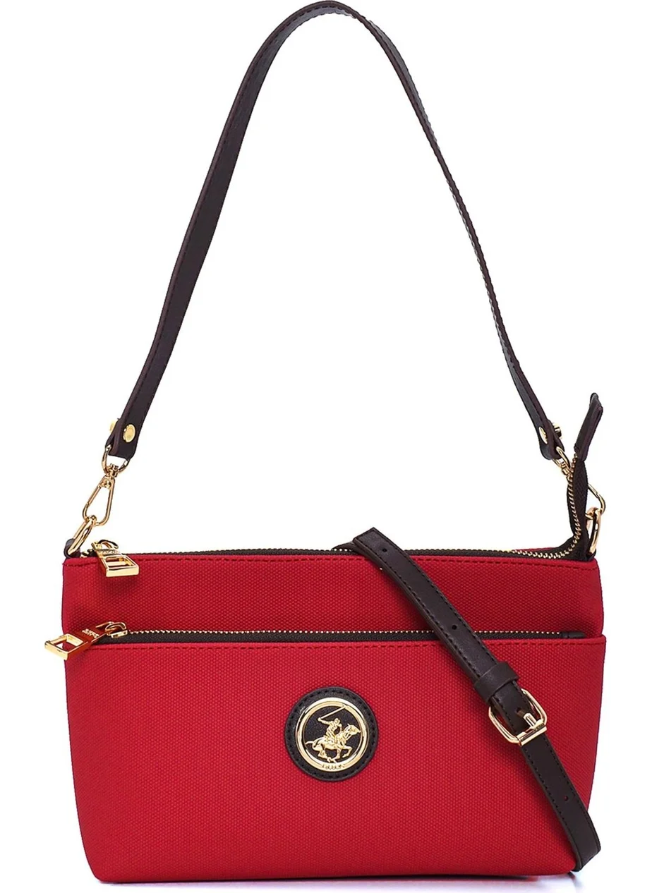 بيفرلي هيلز بولو كلوب 05BHPC8018-KR Red Women's Crossbody Bag