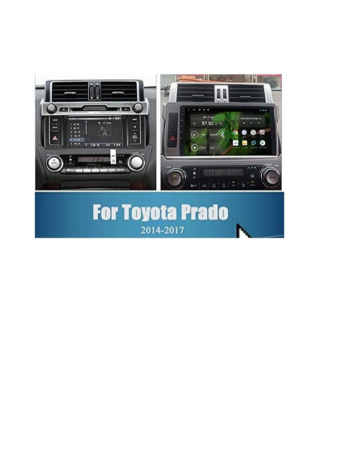 Android Screen For Toyota Prado 2010 2011 2012 2013 2GB RAM 32 GB Memory Support Apple Carplay Android Auto Full HD IPS Touch Screen Display and Backup Camera included - Image 2
