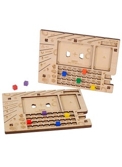 CZYY Investigator Dashboard Set Of 2 Player Organization Board Wood Laser Cut Game Accessories For Arkham Horror Lcg & Eldritch Horror  - Image 2