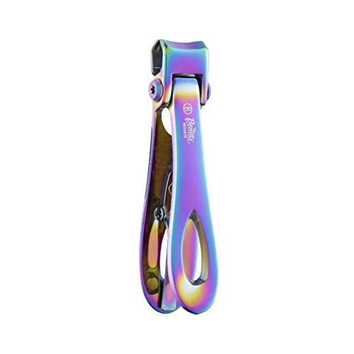 Beauté Secrets Luxury Nail Cutter Set With Nail Filer, Fingernail & Toenail Clipper with Sharp and Sturdy Blade, Premium Stainless Steel Nail Set with 17mm Wide Jaw Opening for Thick Nails (Rainbow) - Image 4