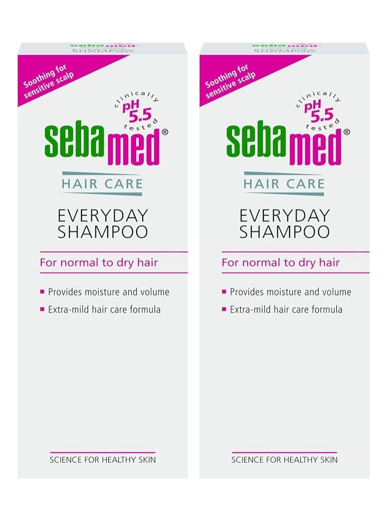 سيباميد باقة من عبوتين سيباميد شامبو لجميع انواع الشعر  للإستخدام اليومي200 مل - Image 1