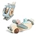 ibwaae Wooden Airplane Toys Set for Toddlers Air Transport Vehicles Play Set Baby Push Car Toys for Babies Montessori Toy for Baby Gift - Image 2
