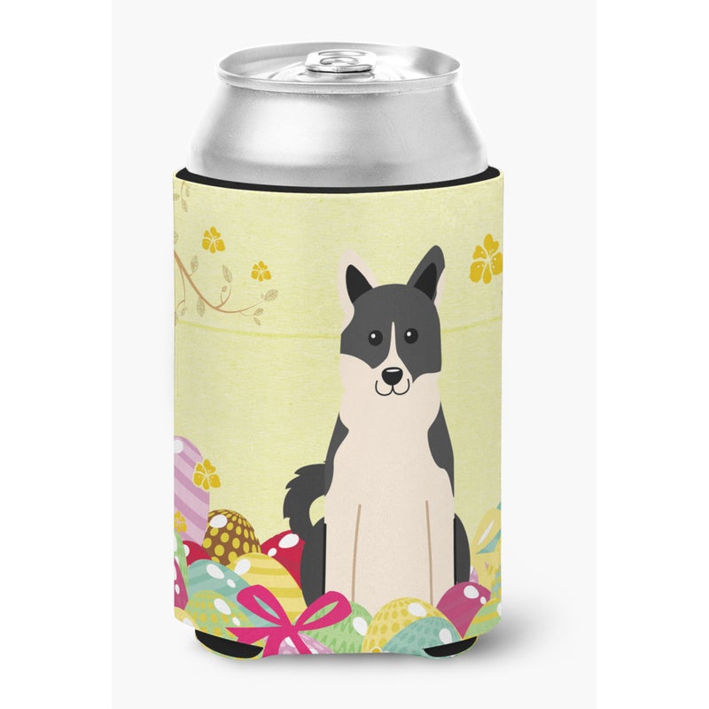 Caroline's Treasures ""Caroline's Treasures Easter Eggs Russo-European Laika Spitz Can or Bottle Hugger  Can Hugger  Multicolor"" 