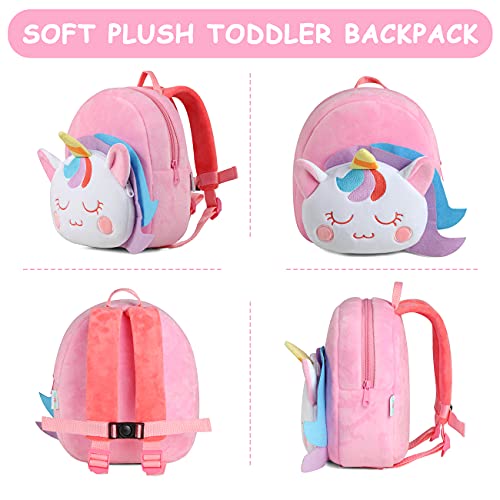 VASCHY Baby Daypack Backpacks, Smiling Unicorn, Small - Image 5