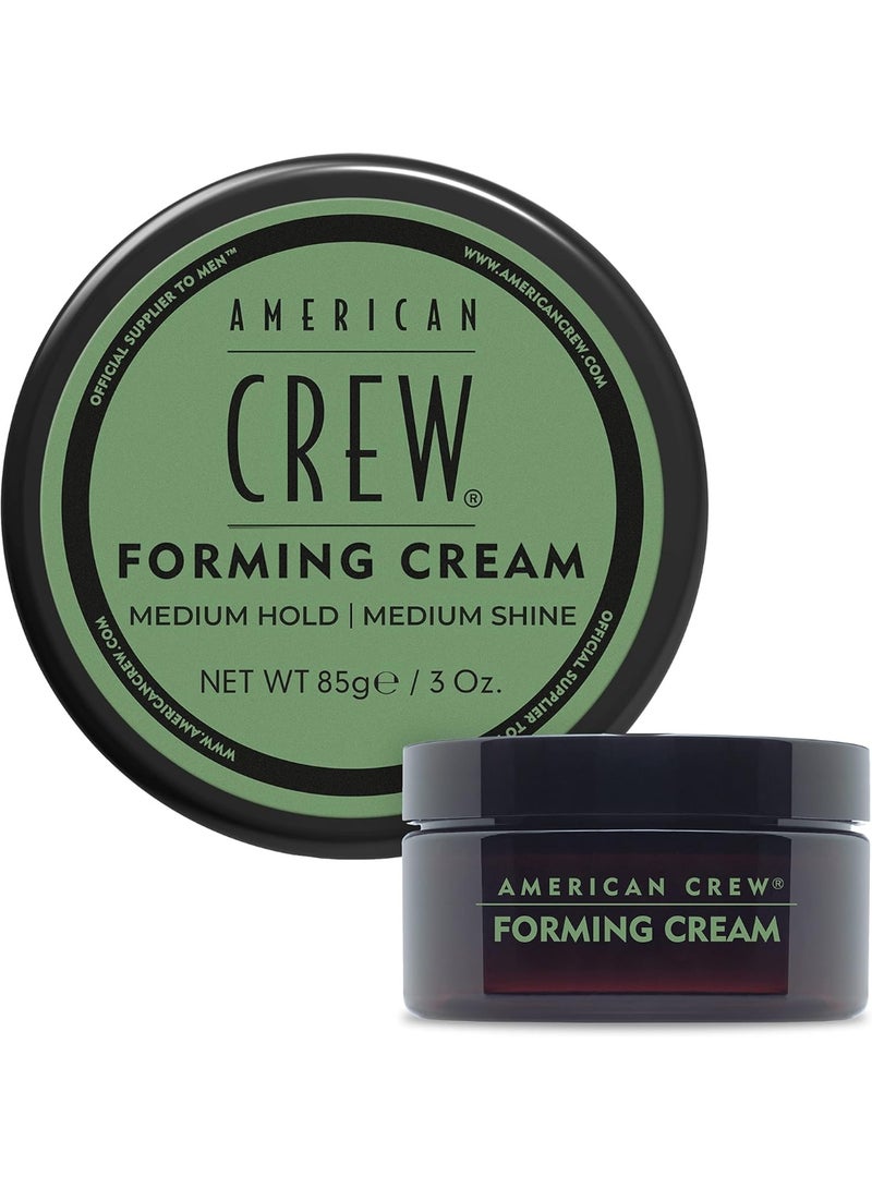 أمريكان كرو كريم تصفيف الشعر American Crew Forming Cream ‏85 جم بثبات متوسط ولمعان متوسط للرجال - Image 1
