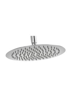 SOMANY Ultra Slim Rain Shower Head 200 MM - Round Chrome Stainless Steel Finish | Luxury High-Pressure Overhead Shower | Modern Bathroom Rainfall Showerhead 