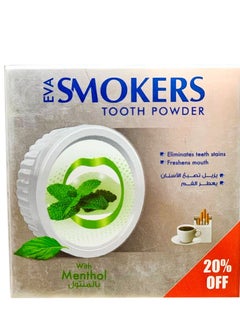Eva Eva Smokers Teeth Cleaning Powder With Menthol 40 G  - Image 1