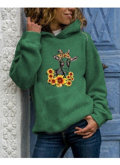 green hooded