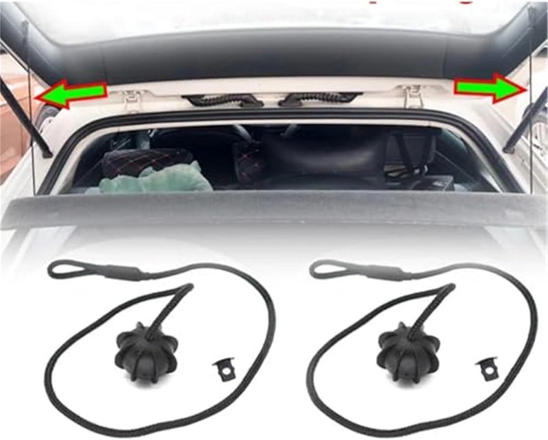 Vuzmode Parcel Shelf String Cord for VW Rabbit - Image 2