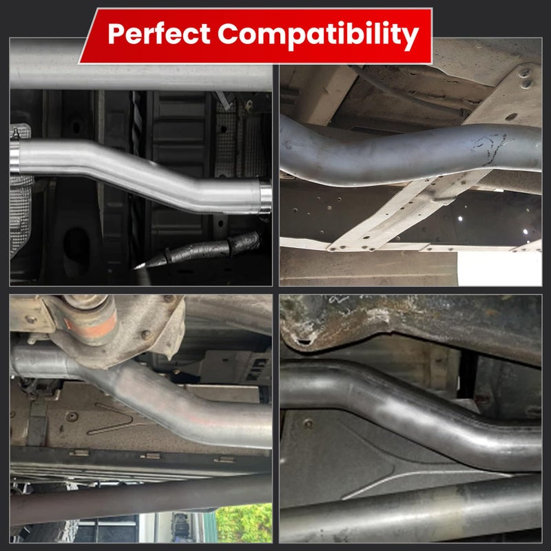 Redants Performance Exhaust Muffler Bypass Kit Fit for 2014-2021 Chevrolet Silverado 1500 and 2014-2021 GMC Sierra 1500, Perfect Exhaust Sound, Easy to Install - Image 2