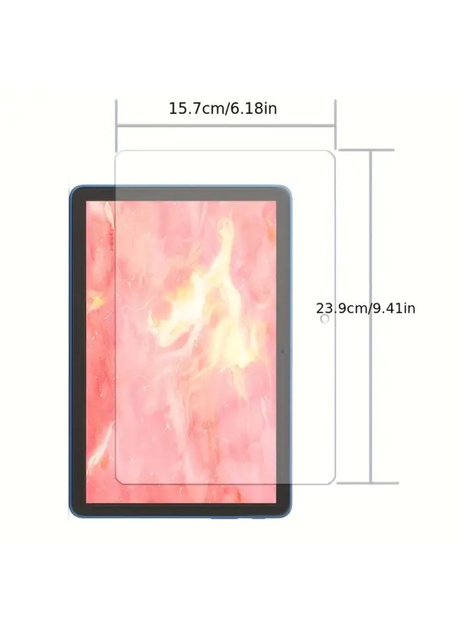 Tempered Glass Screen Protector For Fire HD 10 2021 3 Pack 9H Hardness Clear - Image 2