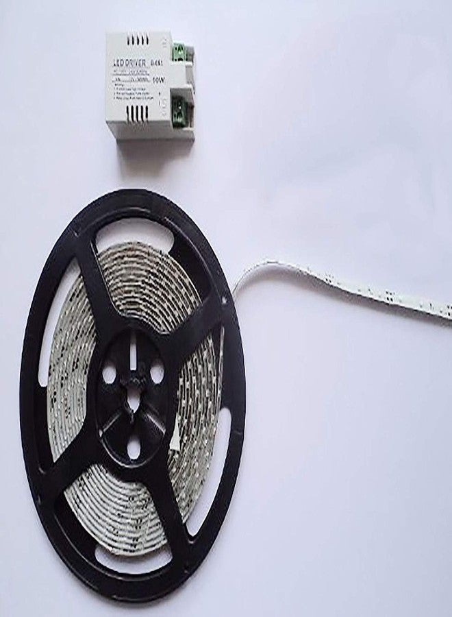 ascension 5 Meter Waterproof 50-50 LED Strip Light Ceiling Adhesive Strip Light Driver Included (Green) - Image 3
