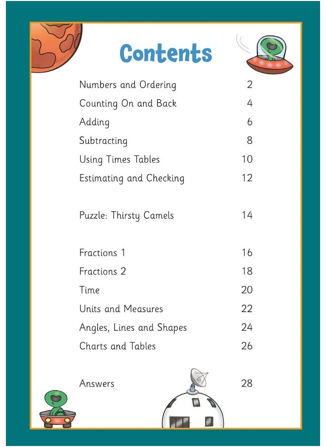 Mental Maths Activity Book for Ages 7-8 (Year 3)
