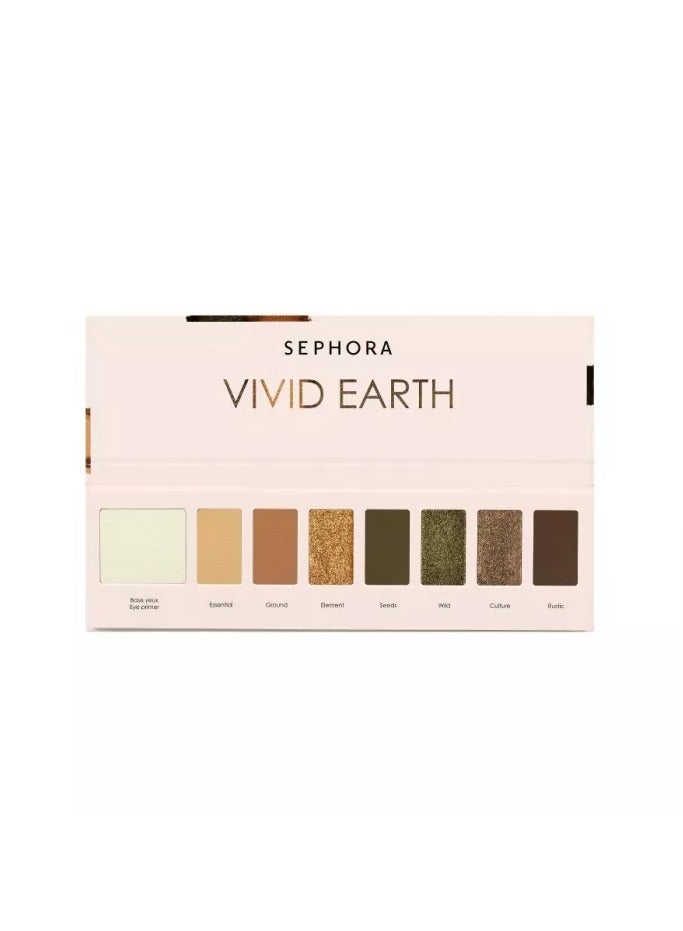 Sephora Vivid Earth Eyeshadow Palette Wild Nature