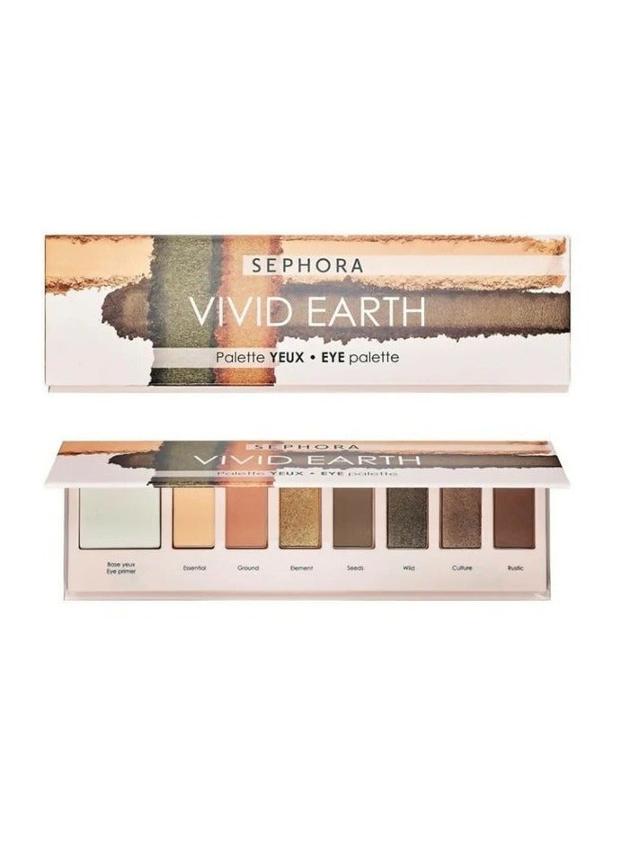 Sephora Vivid Earth Eyeshadow Palette Wild Nature