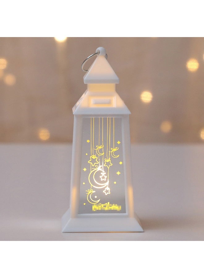 فوانيس رمضان، زينة أضواء رمضان، فوانيس بتصميم مجوف قديمة للزينة في عطلة رمضان لتزيين الطاولة