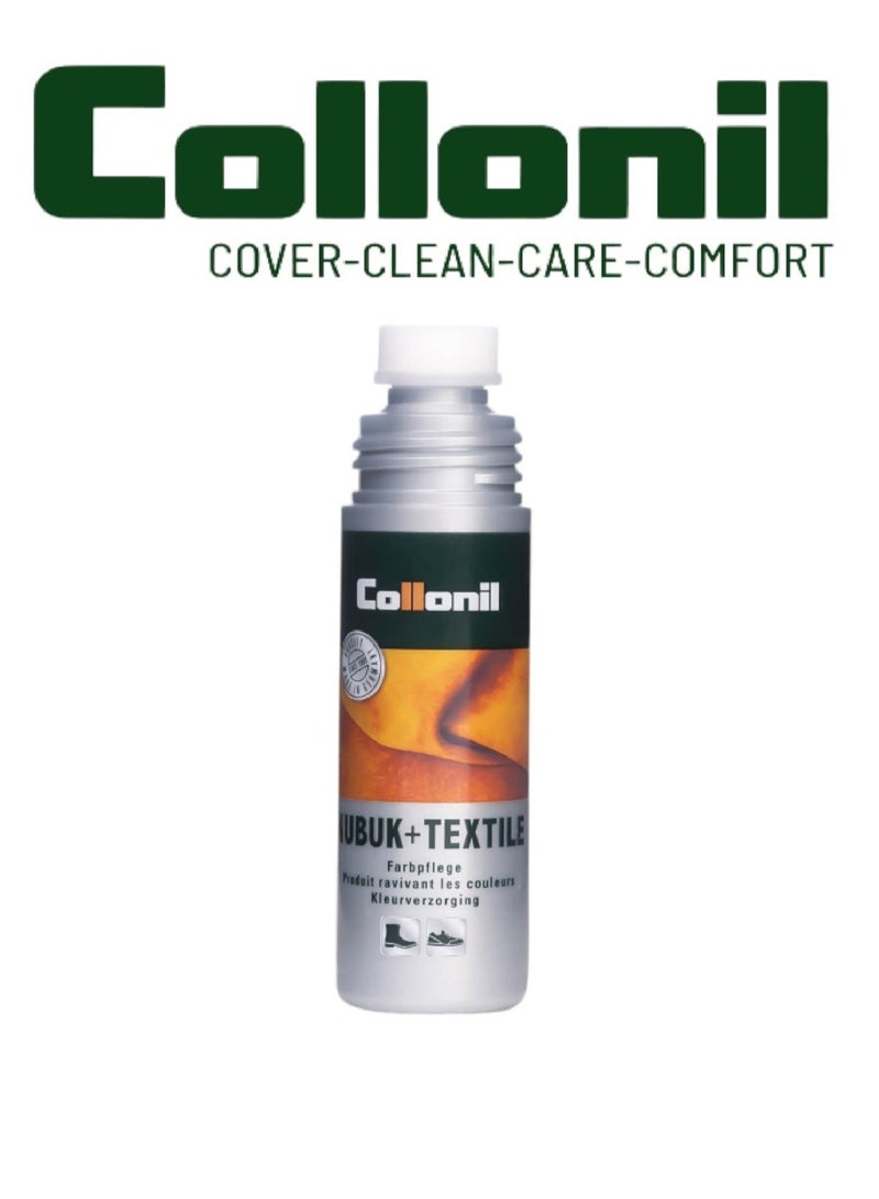 Collonil Collonil Nubuk + Textile Care - 100ml Brown - Suede & Textile Protection and Color Refresh  - Image 2