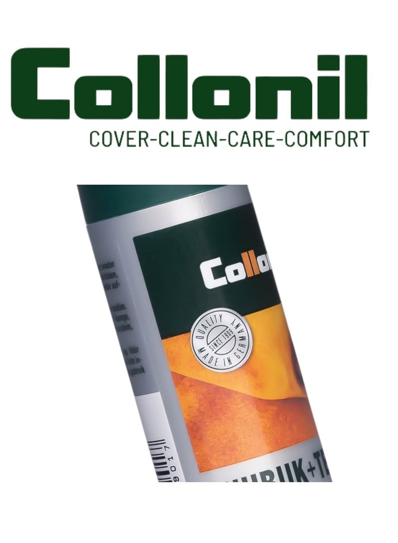 Collonil Collonil Nubuk + Textile Care - 100ml Brown - Suede & Textile Protection and Color Refresh  - Image 3
