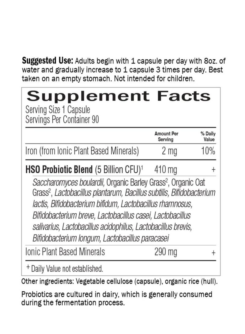 Garden of Life Primal Defense Ultra Ultimate Probiotic Formula - 15 Billion CFU and 13 Strains of Probiotics Plus HSOs for Healthy Digestive Balance, Vegetarian and Gluten Free, 90 Capsules - Image 2