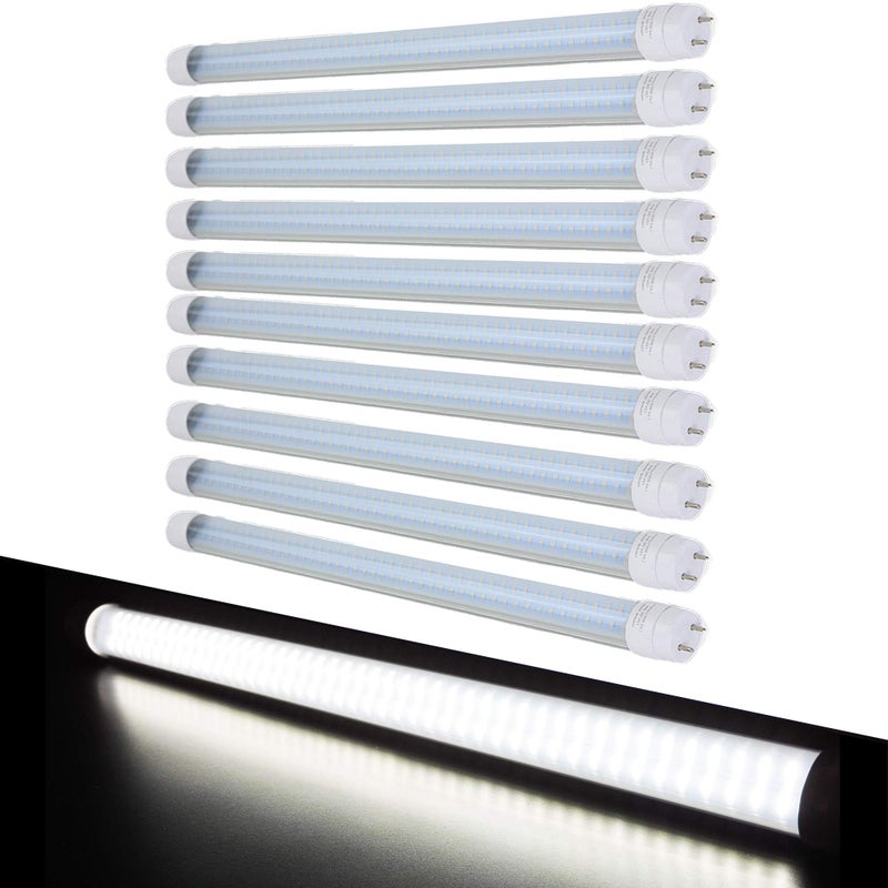 مصباح RV LED T8 18 بديل أنبوب فلورسنت 600 لومن أبيض طبيعي 10