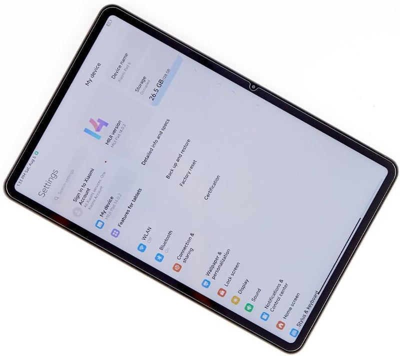 ايبيويند واقي شاشة لجهاز Xiaomi Pad 6/ Pad 6 Pro مقاس 11 بوصة (ليس لجهاز Xiaomi Pad 5/ Pad 5 Pro)، مع قطعتين من الزجاج المقوى، [قارئ بصمات الأصابع، سهل التركيب] - Image 3