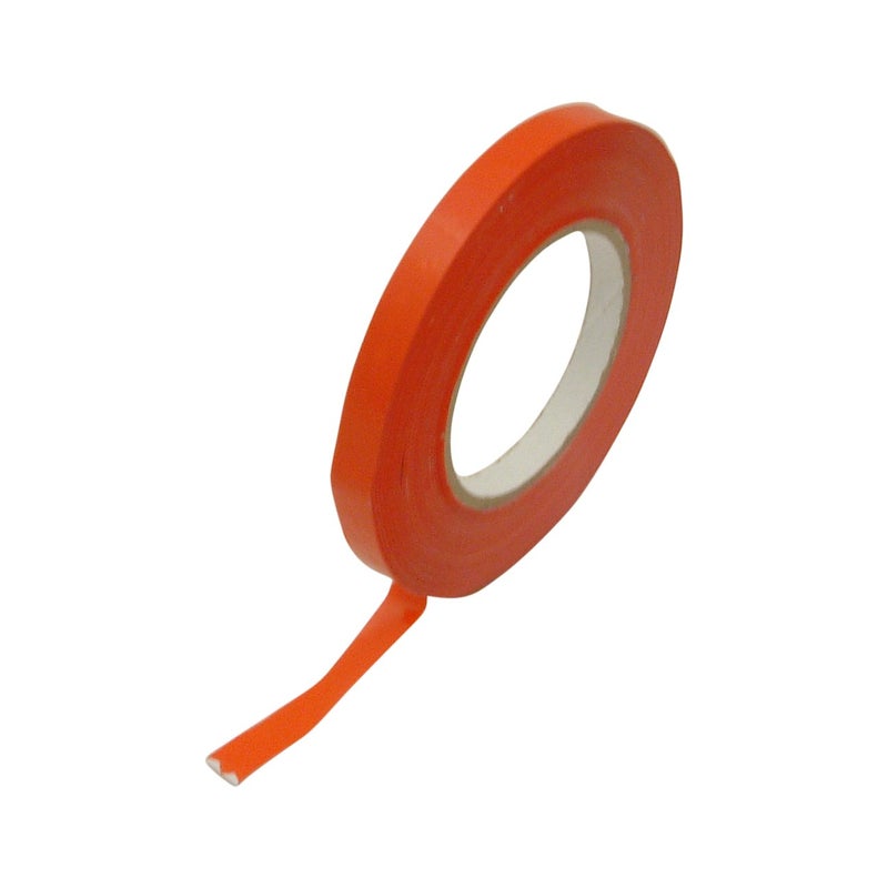 J.V. Converting JVCC Bag Sealing Tape (BST-24): 3/8 in. x 180 yds. (Red) - Image 2
