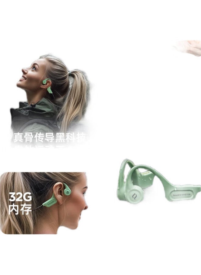 SHEYIN (Sheyin) Waterproof Sweatproof Bone Conduction X15 Wireless Bluetooth Non-In-Ear Hanging Ear Open Professional Sports Running Cycling Outdoor Long Standby Headphones - Image 3