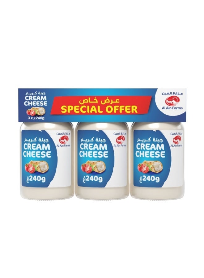 Cream Cheese 3x240g