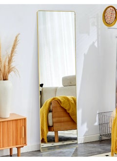watheer Full Body Length Dressing Wall Mounted Decorative Floor Standing Mirror 50X160 Cm  - Image 2