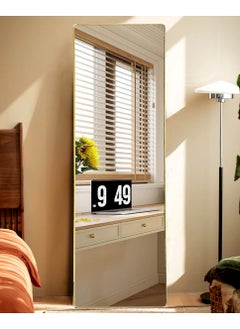 watheer Full Body Length Dressing Wall Mounted Decorative Floor Standing Mirror 50X160 Cm  - Image 3