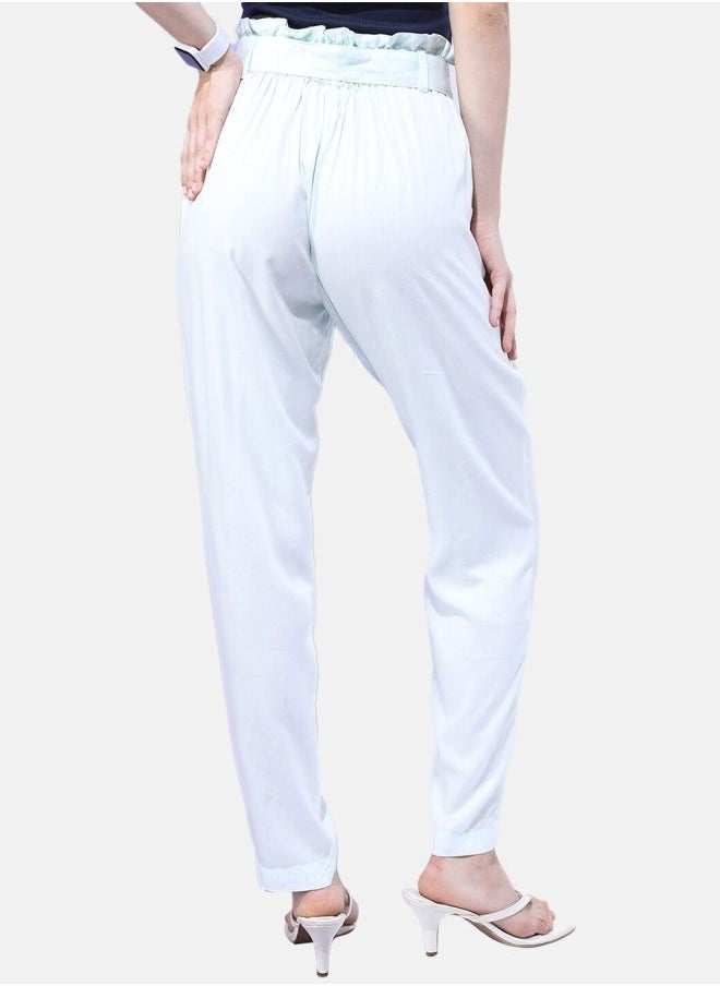 Freehand - Women Tapered Solid High-Rise Pants - Image 1