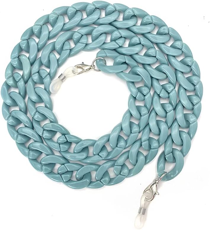 Decker Acrylic Eyeglass Chain Sunglasses Holder Eyewear Retainer Strap glasses hanging for Women - Image 3