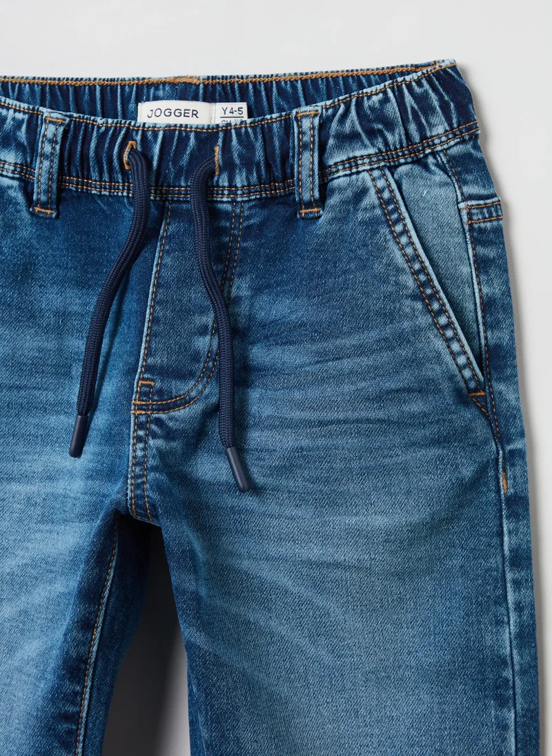 Ovs OVS Denim Joggers With Pockets