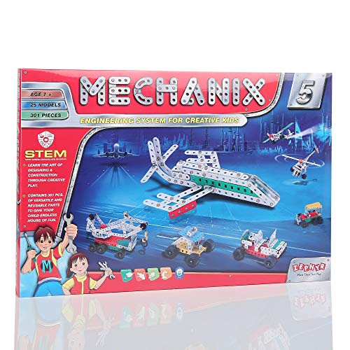 Mechanix-5 STEAM Educational Toy, Building and Construction Set for Boys and Girls Age 7+ Years - Image 2