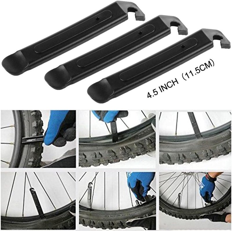 DAWAY Bike Repair Tool Kits  Bicycle Repair Bag  120 PSI Bike Pump or Saddle Bag Set with 16 in 1 Bicycle Multitool Bike Tire Levers Wrench Portable Patches Fixes  Practical Cycling Accessories - Image 5