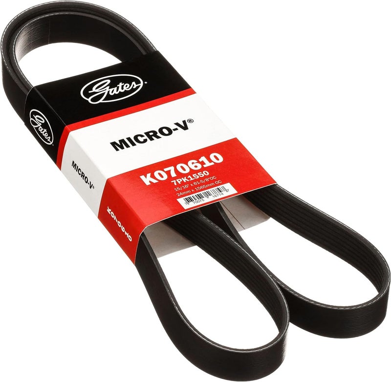 Gates K070610 Micro-V Serpentine Drive Belt - Image 1