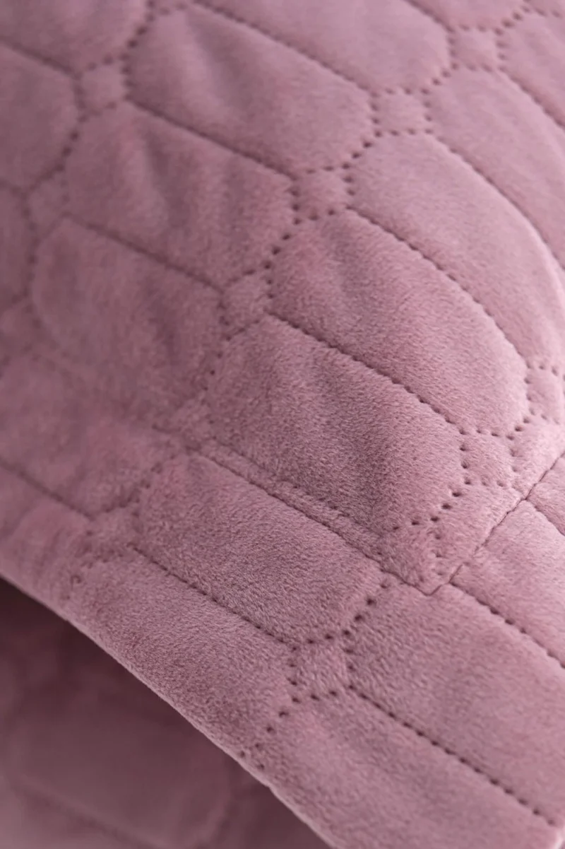 Favora Alvin Single Bedspread Set - Dusty Rose